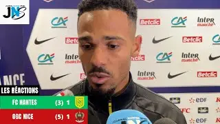 Coupe de France : FC Nantes 1 - 1 OGC Nice (3-5 TAB) : &ldquo;Les joueurs avaient envie de gagner&rdquo;