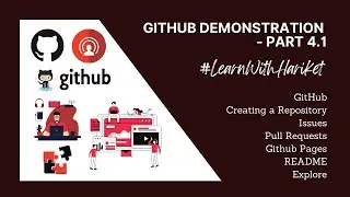 Live Demonstration (GitHub) - Part 4.1 | Git, GitHub and Opensource | Hariket Sukesh Kumar Sheth