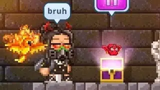 BRUH I GOT THE SCORCHER MASK ALREADY!? | Pixel Worlds Black Tower 2021