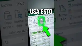 Uso de formularios en excel