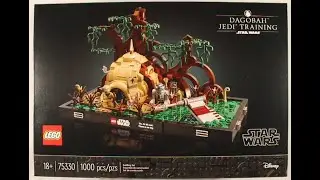 LEGO (75330) Star Wars Dagobah Jedi Training Relaxing Speed Build