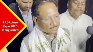 Chhattisgarh Chief Minister Vishnu Deo Sai inaugurated the RADA Auto Expo 2026 in Raipur....
