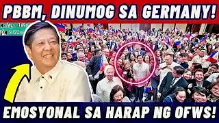 PBBM, Pinasaya at Naging Emosyonal sa Harap ng Filipino Community sa Germany!