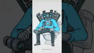 Which Titan Speakerman colour is your favorite? skibidi toilet #art #skibiditoilet #shorts