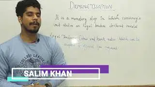 Demonetization and it's Features.