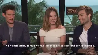 Pride and Prejudice and Zombies Cast Interview - Lily James, Douglas Booth and Matt Smith