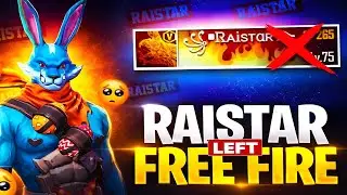 Raistar has quit Free Fire? 🤔 @RaiStar 
