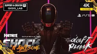 FORTNITE On PS5 PRO Gameplay GM08 (Daft Punk) Skin Showcase Before You Buy Review 4K HDR
