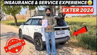Insaurance And Service Cost Of Exter | 1 Year Expenses | Full Details | #car #exter #viralvideo