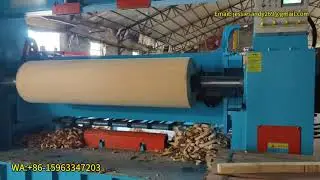 horizontal spindle type double chuck wood face and core veneer peeling machine,diameter 150-2200mm;