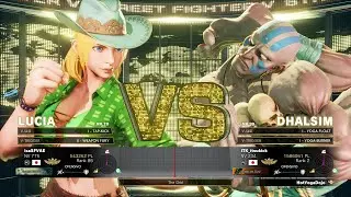 SFV Champion Edition 🔥 isaSFVAE (LUCIA) Vs itsukick (DHALSIM) 🔥 Online Match's 03-26-2023