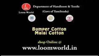 Bumper Cotton,Malai Cotton-  Dindugal handloom sarees-loomworld