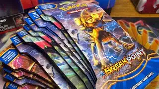 Opening 18 Pok&eacute;mon XY Breakpoint Booster Packs