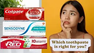 Colgate vs Sensodyne vs Dabur Red | Which Toothpaste Is Right for You? 🦷 #toothpaste #toothbrush