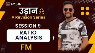 उड़ान☄️ | FM - Ratio Analysis | Revision Series - Session 9 | जीतेंगे Nov 2022🏁
