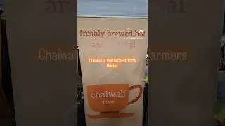 Local chai vendor at Dallas Farmers Market #chai #chailover #drink #localbusiness