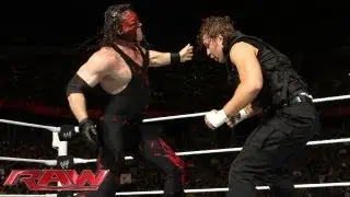 Кейн против Дина Эмброуза — матч за звание чемпиона США: Raw, 17 июня 2013 г.