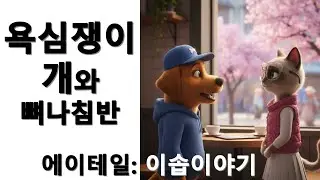 이솝우화 | 한글 | 욕심쟁이 개 | The Greedy Dog(The Dog and His Reflection)