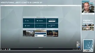 🎓 Erste Schritte  in Lumion 10  | 01 - Menüführung | Deutsch/German