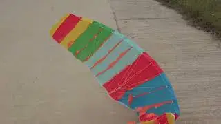 Hand launching 2.6m RC paramotor