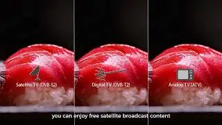 Frameless i-Cast Digital TV 32E4M Unboxing | Syinix