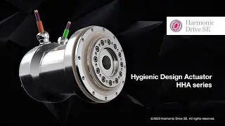 Harmonic Drive&reg; Hygienic Design Actuator - HHA