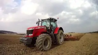 /Set&iacute; ječmene 2017/ |ZD Lipov&aacute;| /Massey ferguson team/ZETOR 16245/ |HD|