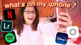 WHAT’S ON MY iPHONE 7! 2020