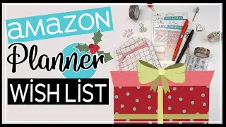 What to Ask for for Christmas | Planner Accessories Amazon Gift Guide 2020 | Top 10 Planner Gifts