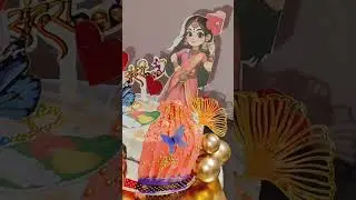 New cake design # Haldi kumku cake #Special cake  #Ladeis cake #kitty party cake
