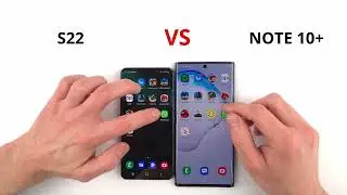 ТЕСТ СКОРОСТИ Samsung S22 против Note 10+