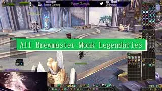All Healing and Tanking Monk Legendaries - WoW Shadowlands Beta