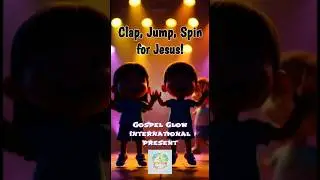 Clap, Jump, Spin for Jesus | Kids Christian Dance Song | Gospel Glow  #KidsWorship #PraiseDance