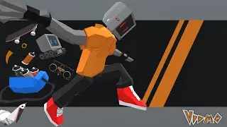 Bomb Rush Cyberfunk: Vidm0 character mod Preview!