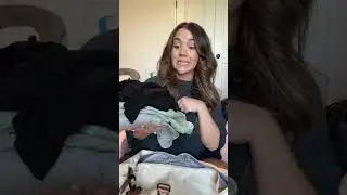 Packing my hospital bag as a second time mom #shorts #pregnant