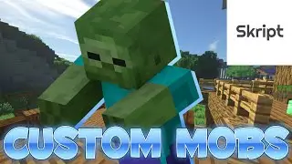 How to create Custom Mobs | Skript tutorial