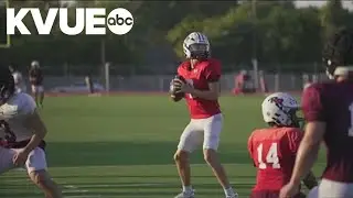Round Rock taking on Hutto with new starting quarterback