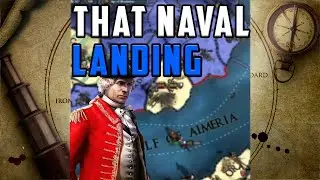 The MOST RISKY Naval Landing in History of EU4 - #shorts