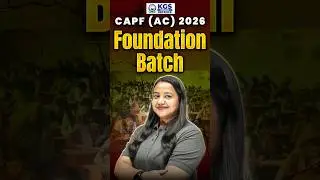 Start Your Preparation Today &ndash; CAPF 2026 Foundation Classes! 🎯 #capfac #capfpreparation #defenceexam