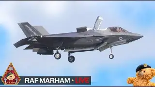LIVE STEALTH ACTION F-35 LIGHTNING 617 DAMBUSTERS, 207 SQN & RN 809 NAS &bull; RAF MARHAM 13.08.24