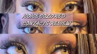 Best colored contacts review for brown eyes Ft. ICOICE @ICOICE