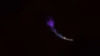 Particle Motion Trail - Free Motion Background