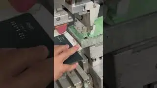 Pad printing tips in production line #machine #asmrcutting #funnyanimal