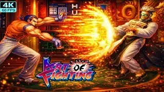 ART of FIGHTING - LEVEL 8 [HARDEST]  NEO&bull;GEO ARCADE - 4K UHD 60FPS