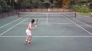Baby Federer Training