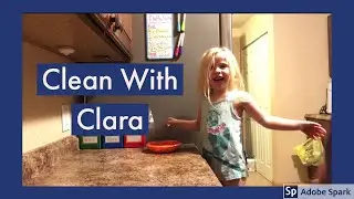 Clean With Me, Clara | Kitchen Power Hour Time Lapse & Dance Party || Cheers From Clara Ep 25