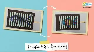 Magic Fish Drawing | DIY Magic Drawing | Fun Magic Drawing Tricks | Easy Drawing | Sparkle Box