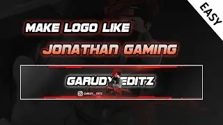 HOW TO MAKE LOGO LIKE @JONATHAN GAMING IN PIXELAB EASY