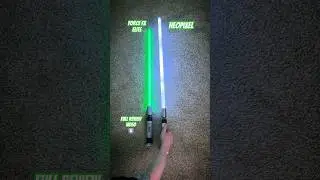 Force FX Elite vs Neopixel Sabine Wren Lightsaber