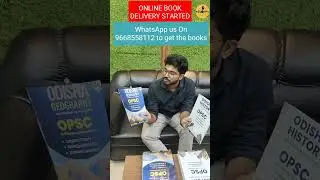 Odisha History Geography Book Online Delivery Started #opsc #ossc #osssc #ezugyan